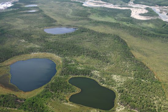 Charskie Peski desert in Trans-Baikal Territory