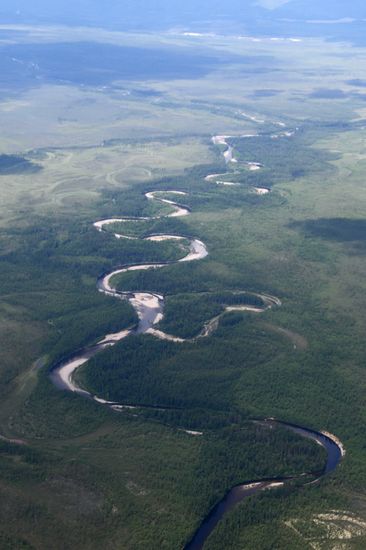 Charskie Peski desert in Trans-Baikal Territory
