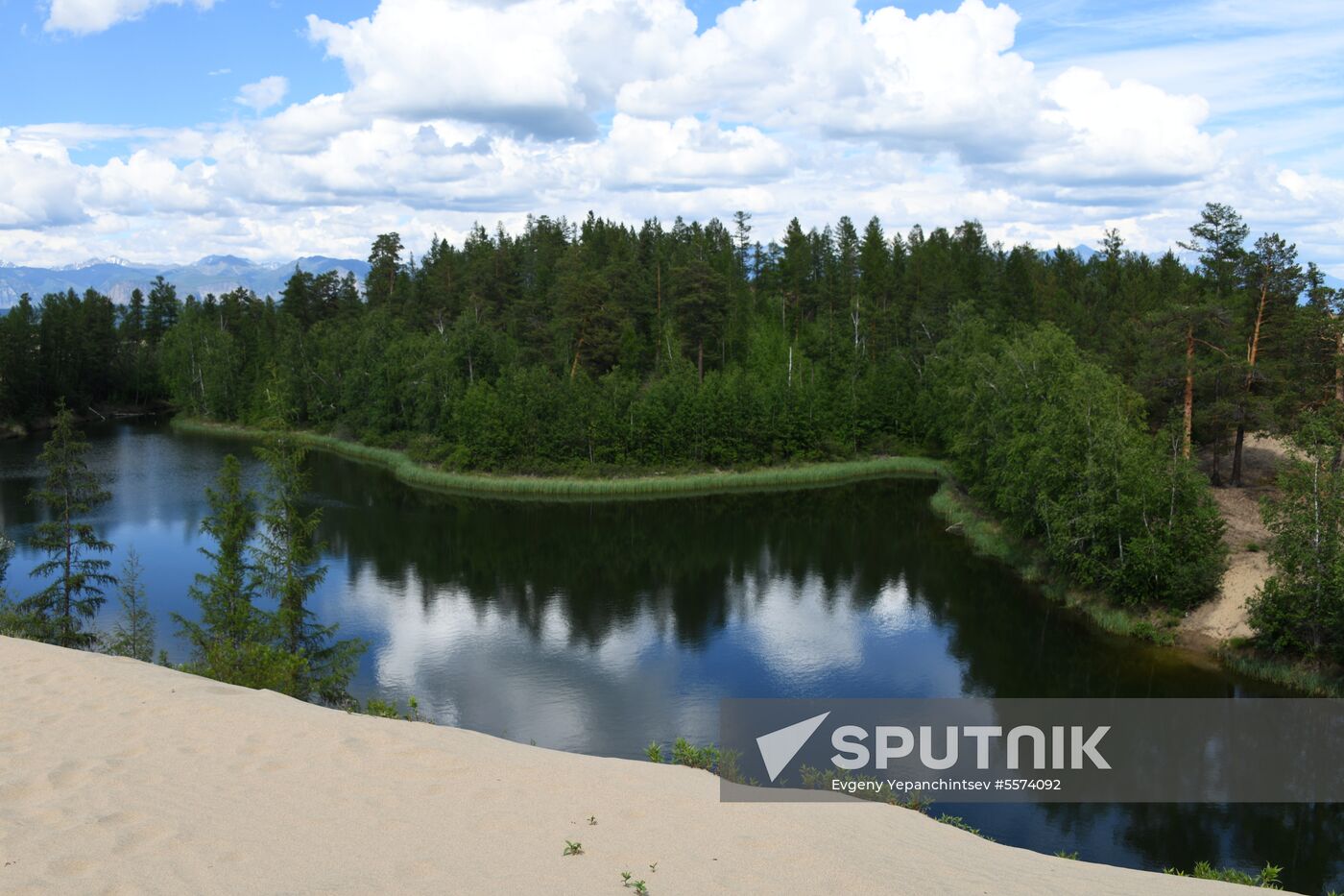 Charskie Peski desert in Trans-Baikal Territory