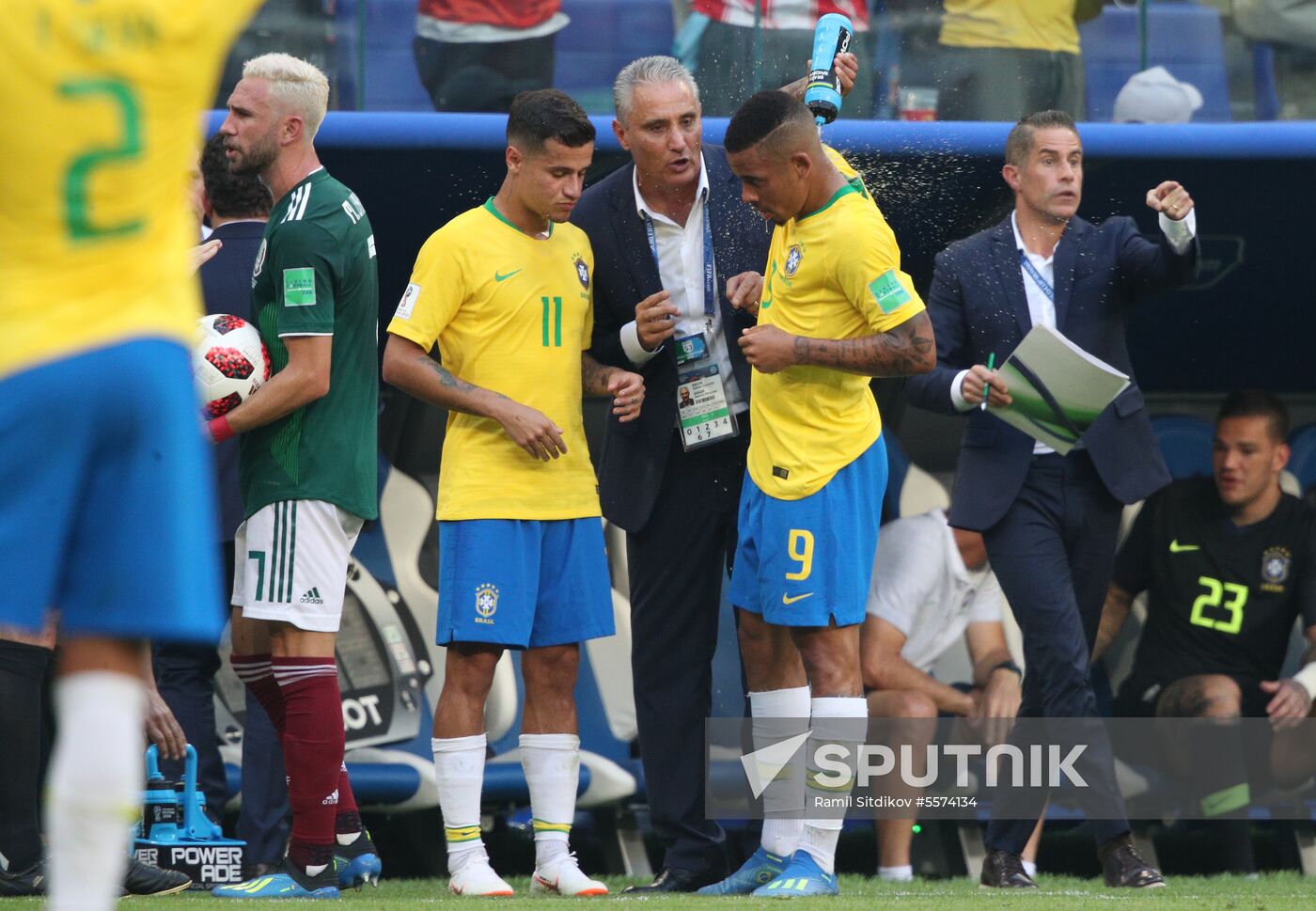 Russia World Cup Brazil - Mexico