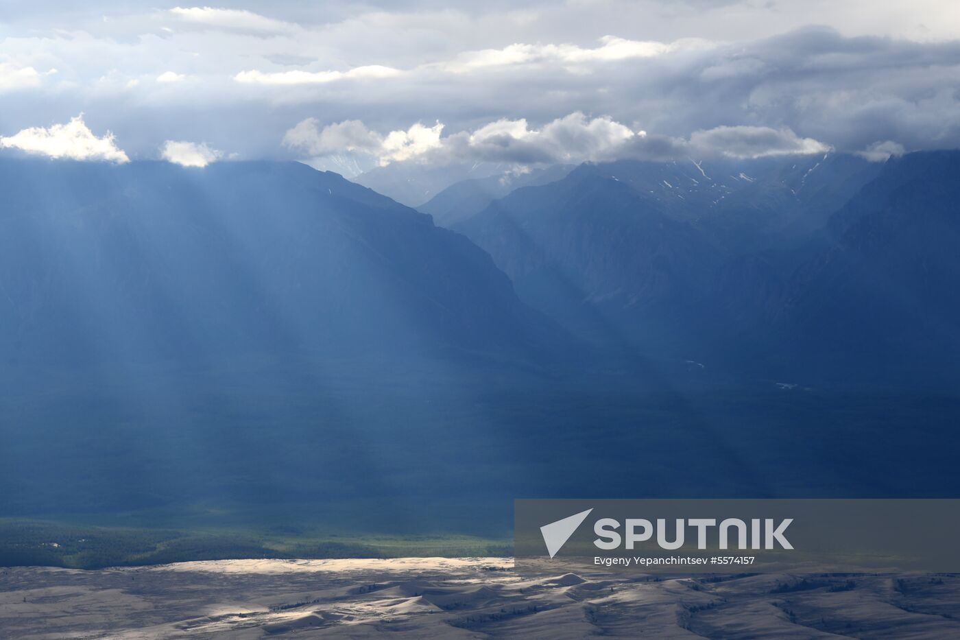 Charskie Peski desert in Trans-Baikal Territory