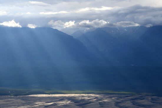Charskie Peski desert in Trans-Baikal Territory