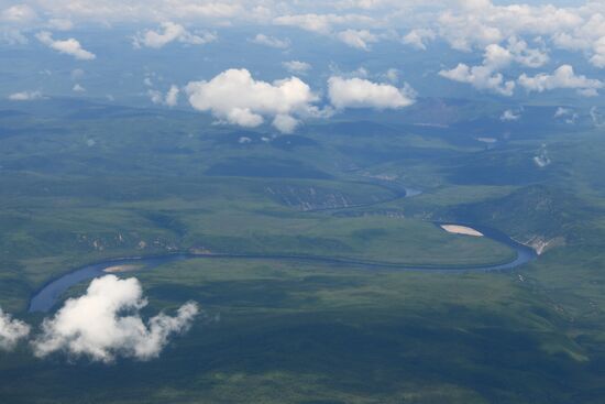 Charskie Peski desert in Trans-Baikal Territory