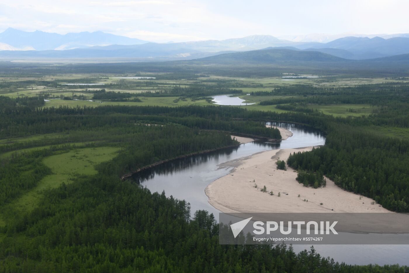 Charskie Peski desert in Trans-Baikal Territory