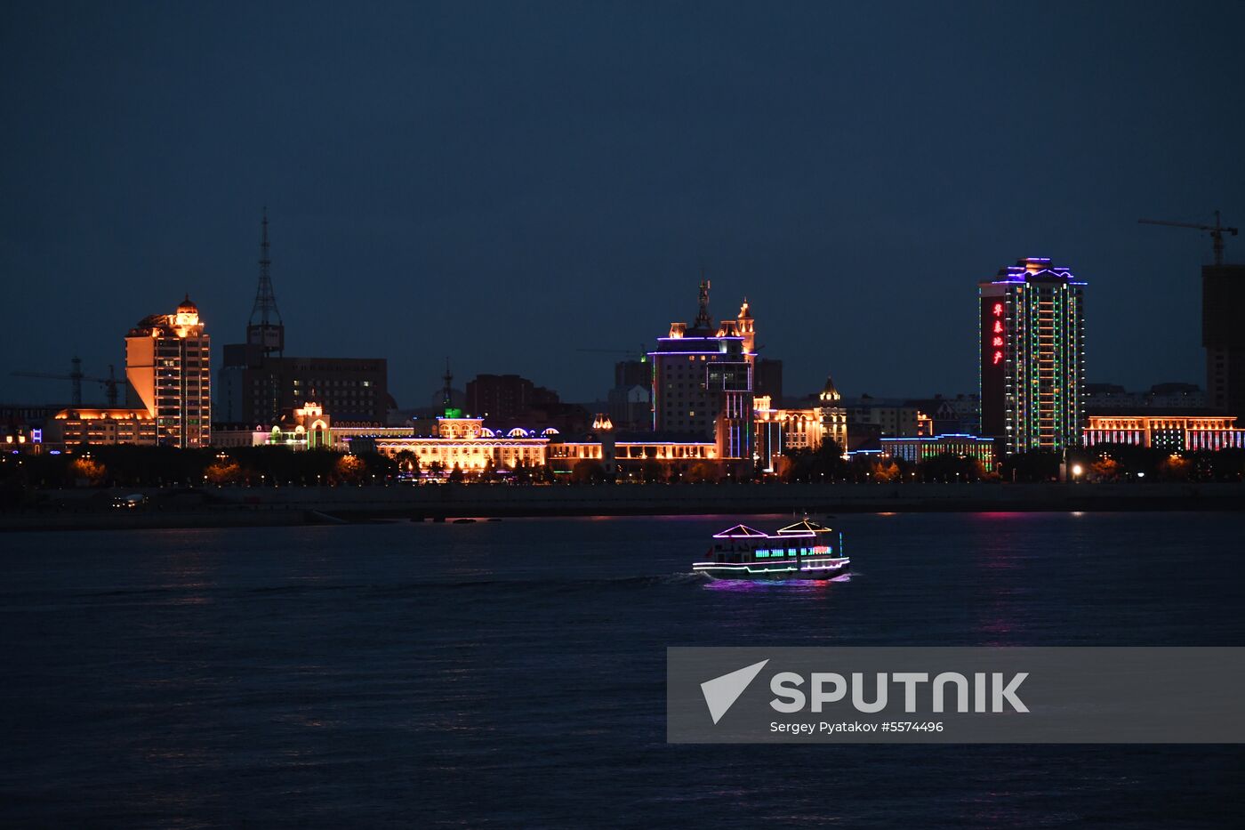 Russian cities. Blagoveshchensk
