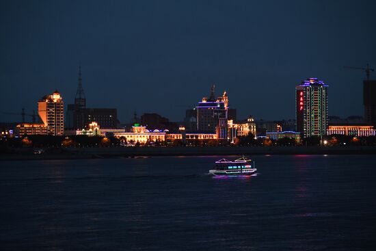 Russian cities. Blagoveshchensk