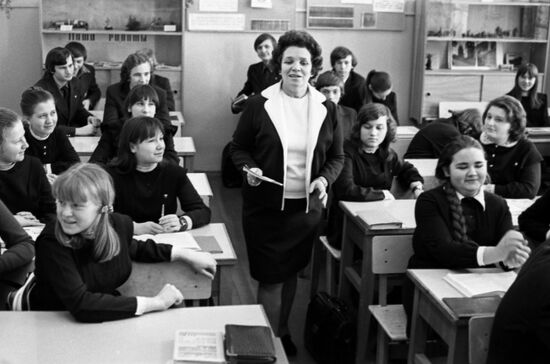 School students at jurisprudence class