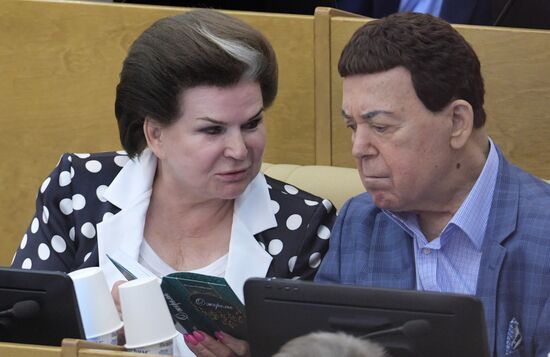 State Duma plenary meeting