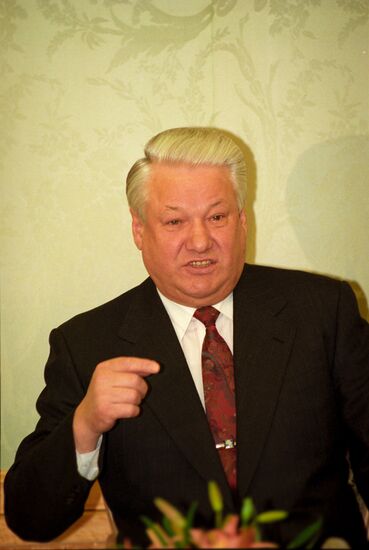 President Boris Yeltsin
