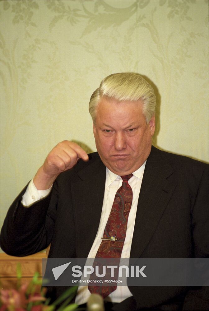 President Boris Yeltsin