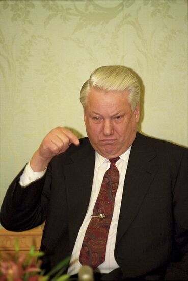 President Boris Yeltsin