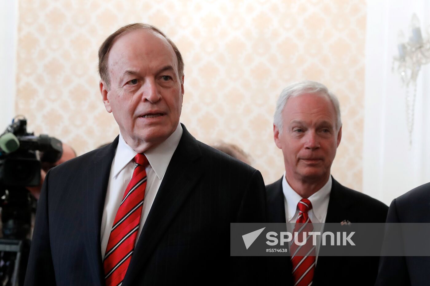 Foreign Minister Sergei Lavrov meets with members of US Congress