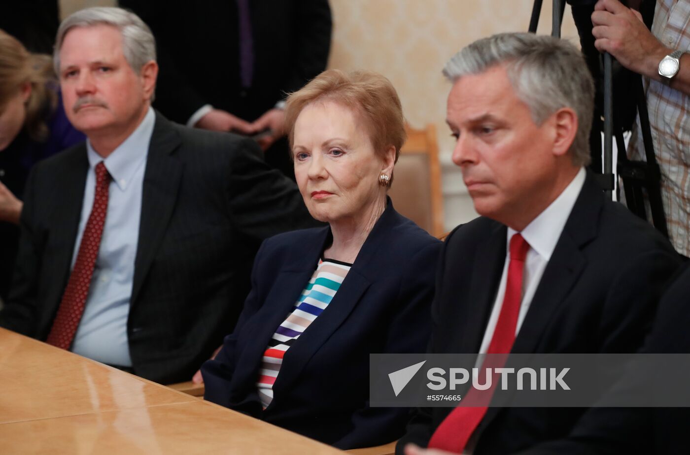 Foreign Minister Sergei Lavrov meets with members of US Congress