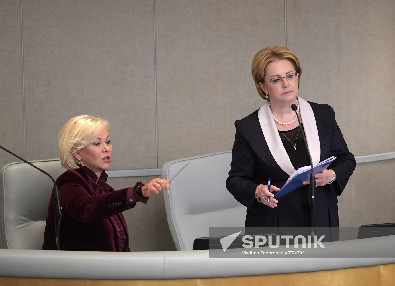 State Duma plenary meeting