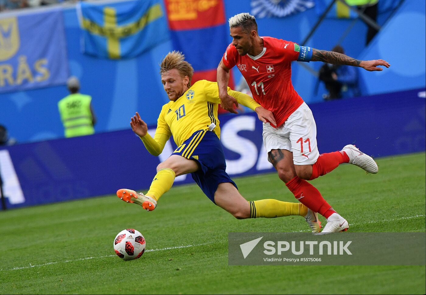 Russia World Cup Sweden - Switzerland 