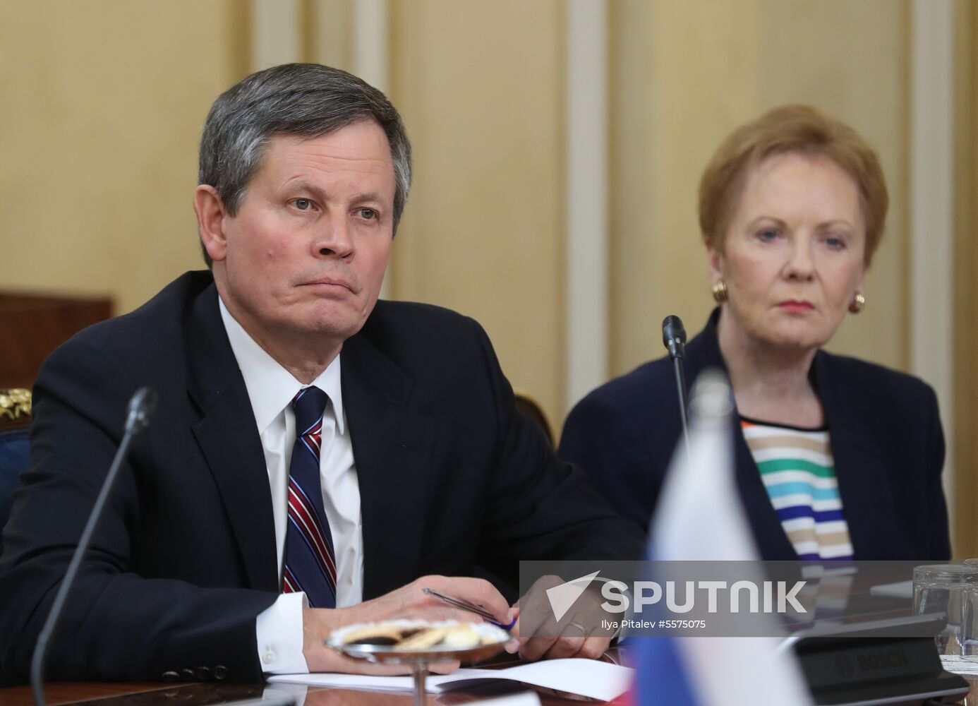 Russian Federation Council members meet with US Congress delegation
