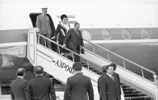 Josip Broz Tito visits USSR