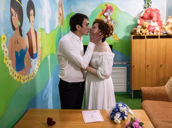 Penitentiary wedding