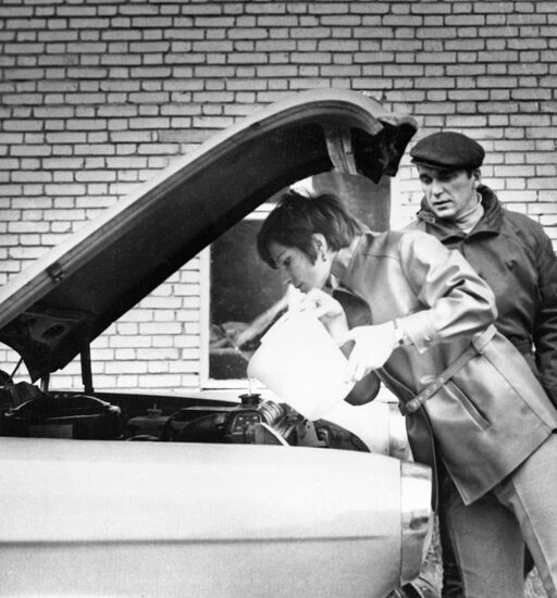 Soviet film directors Shepitko and Klimov
