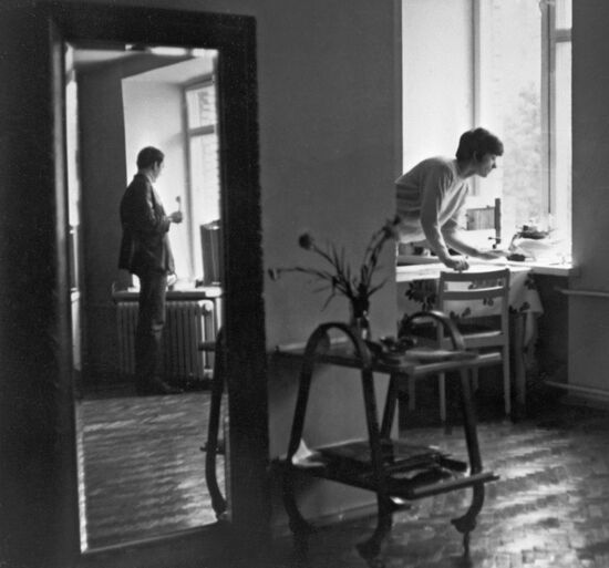 Soviet film directors Shepitko and Klimov