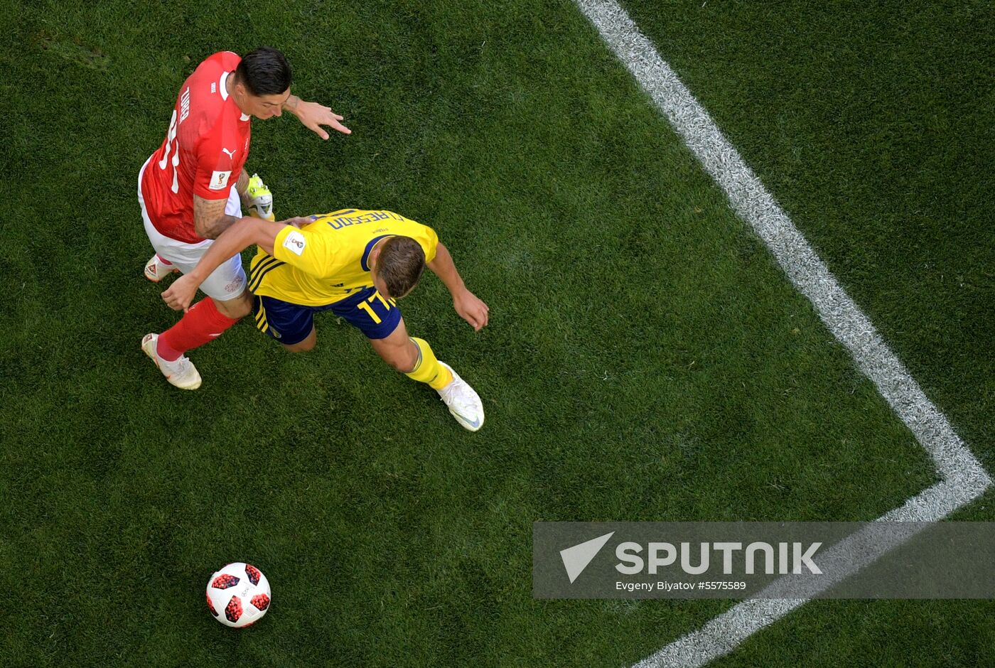 Russia World Cup Sweden - Switzerland