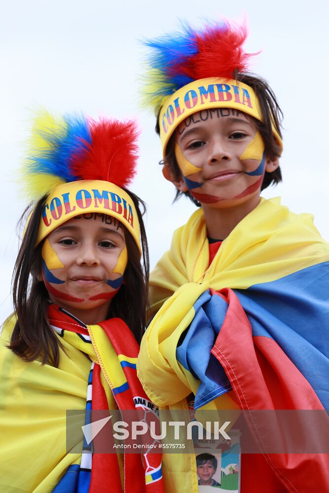 Russia World Cup Colombia - England