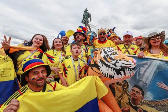 Russia World Cup Colombia - England