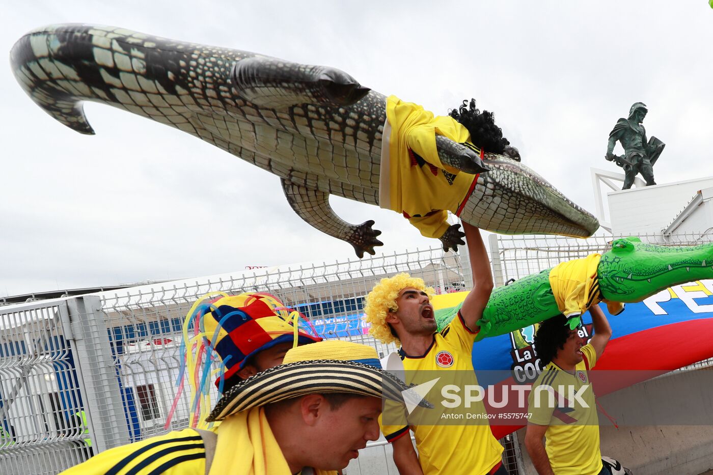 Russia World Cup Colombia - England