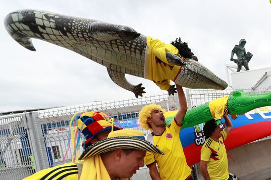 Russia World Cup Colombia - England