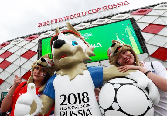 Russia World Cup Colombia - England