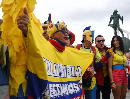 Russia World Cup Colombia - England