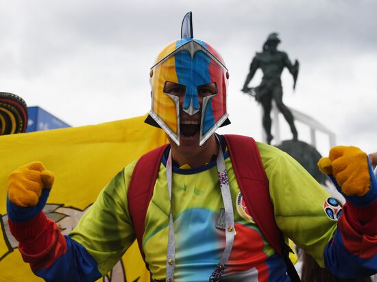 Russia World Cup Colombia - England