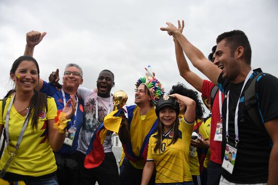 Russia World Cup Colombia - England