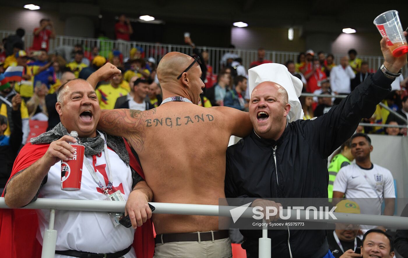 Russia World Cup Colombia - England