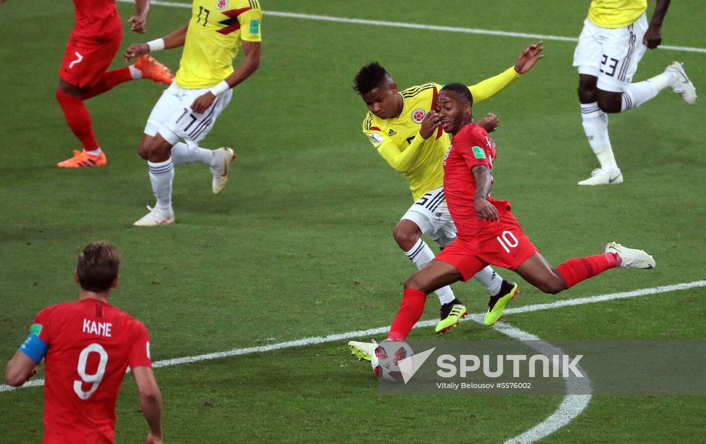 Russia World Cup Colombia - England