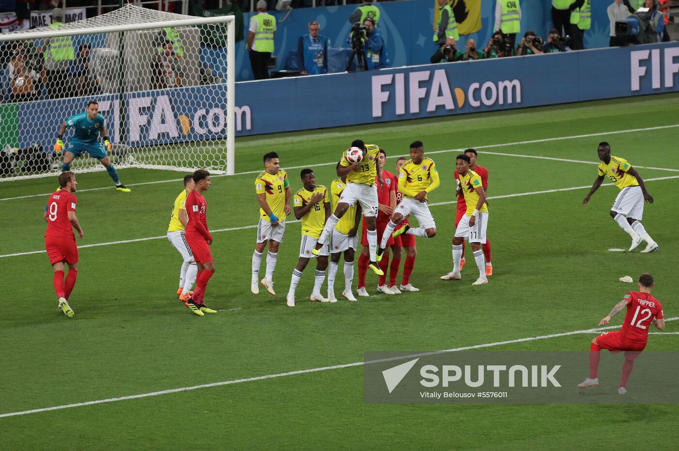 Russia World Cup Colombia - England