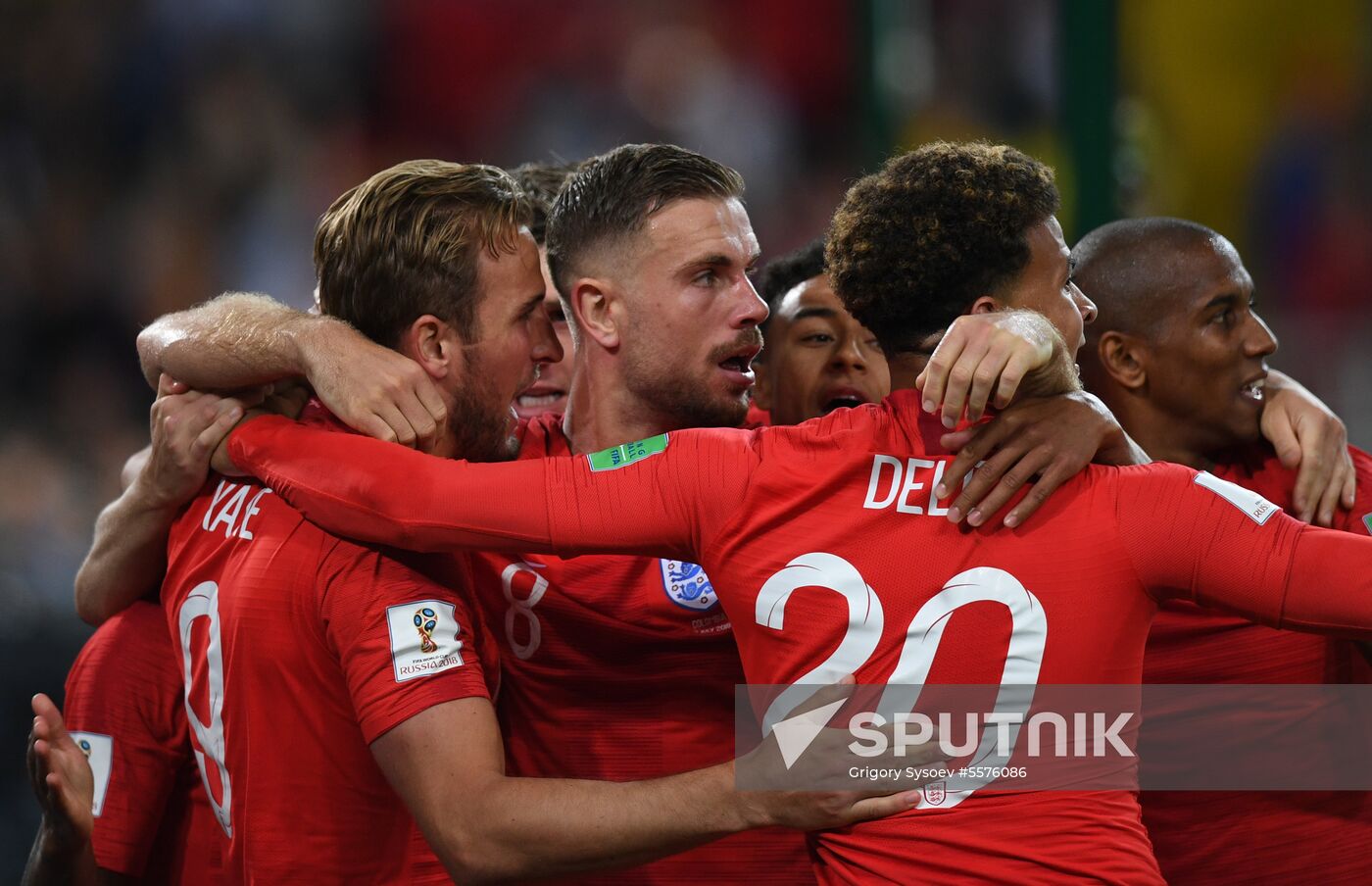 Russia World Cup Colombia - England