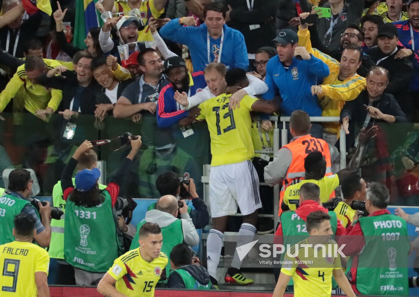 Russia World Cup Colombia - England