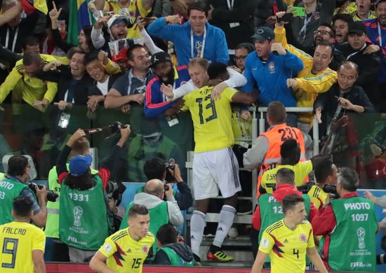 Russia World Cup Colombia - England