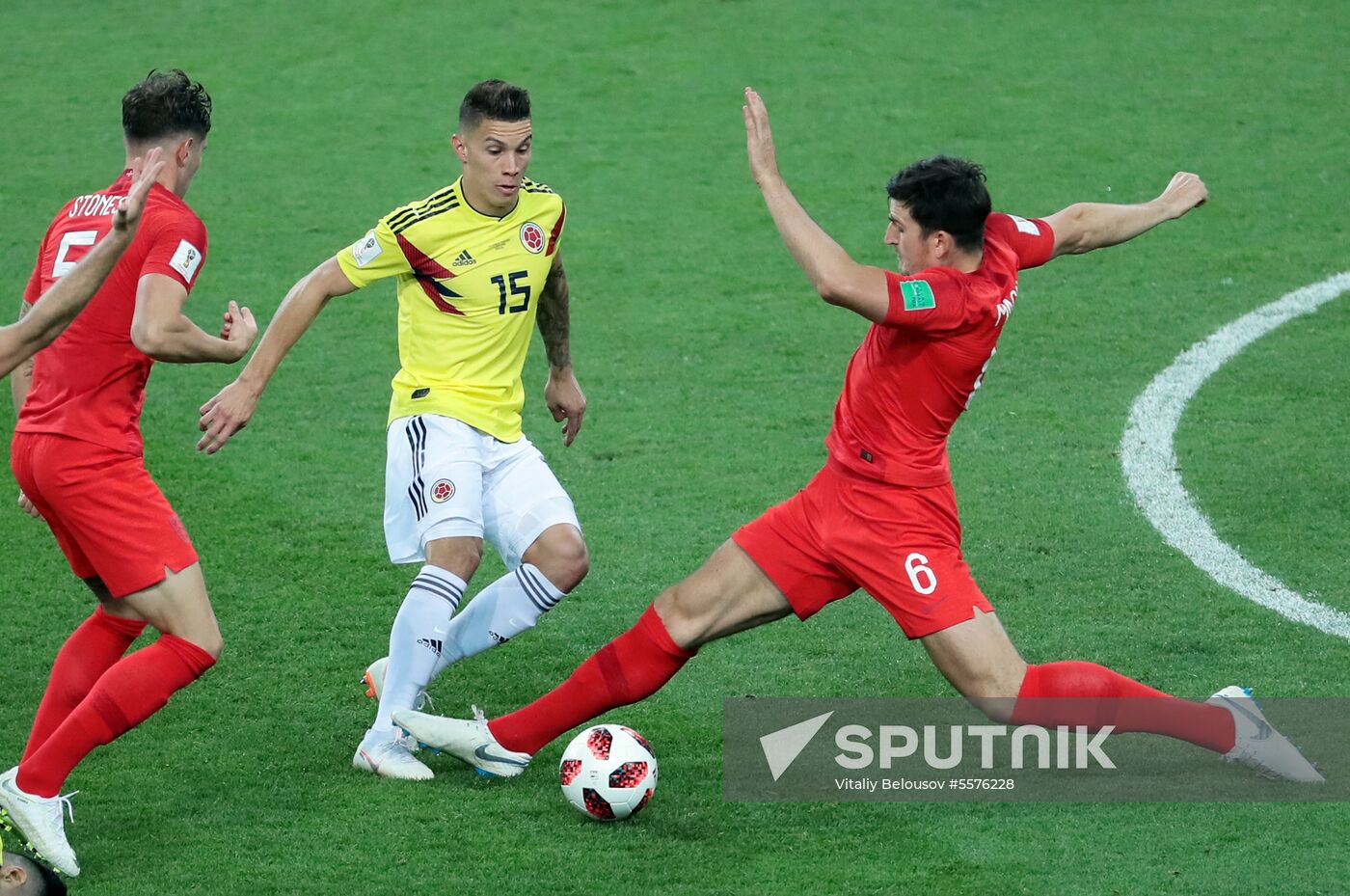 Russia World Cup Colombia - England