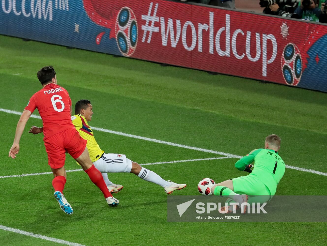Russia World Cup Colombia - England