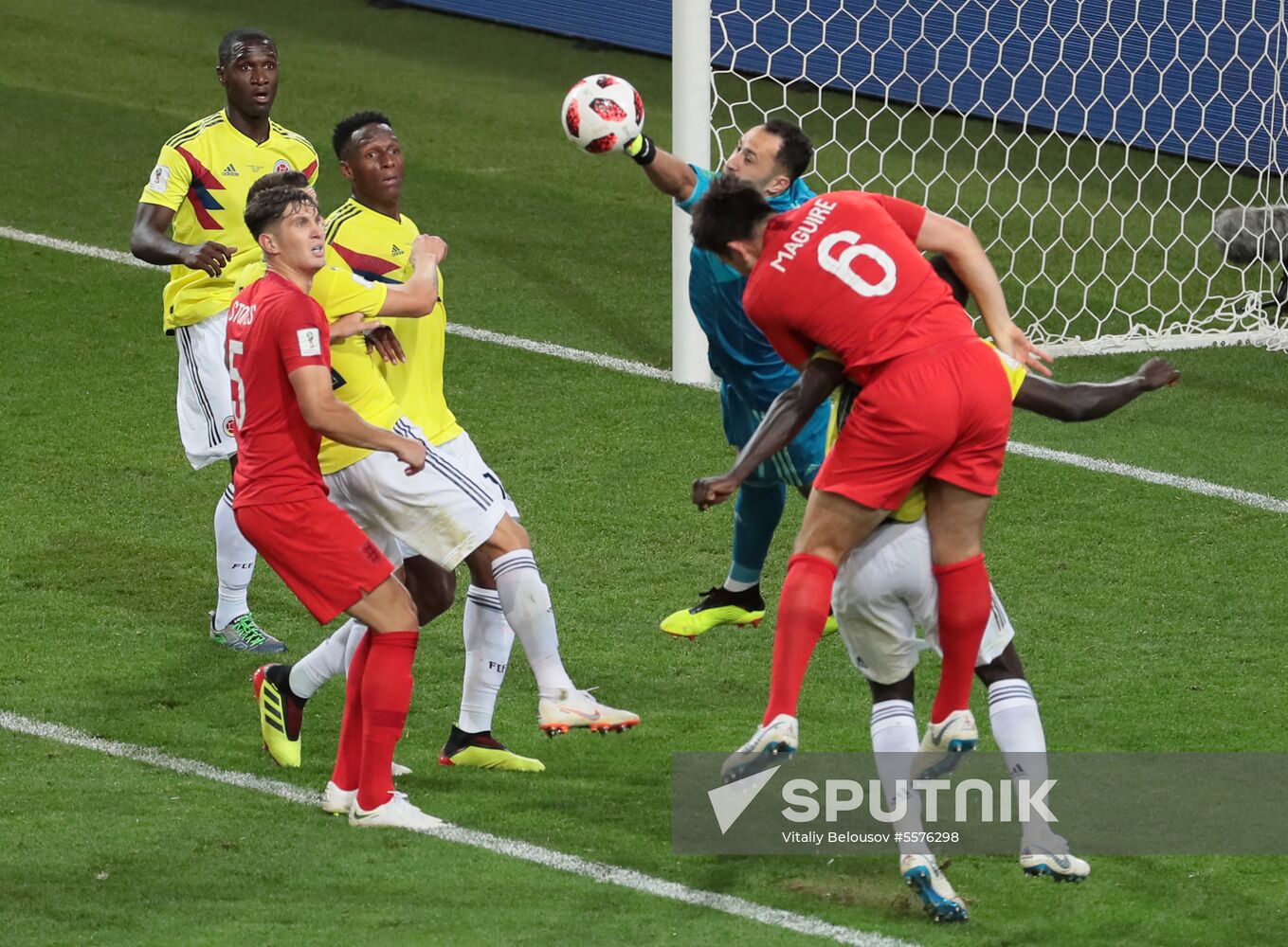 Russia World Cup Colombia - England