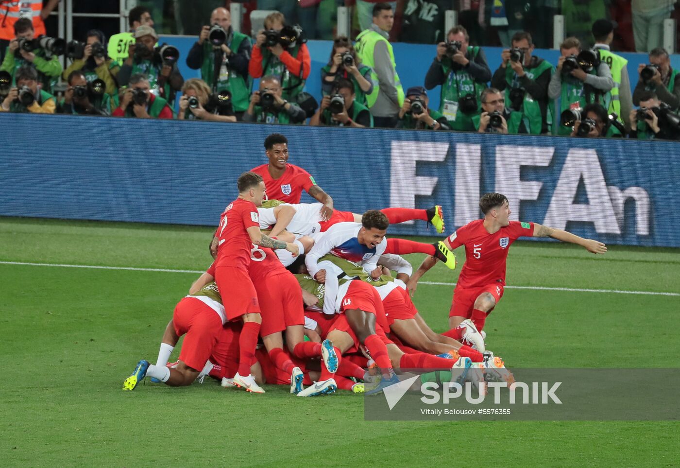 Russia World Cup Colombia - England