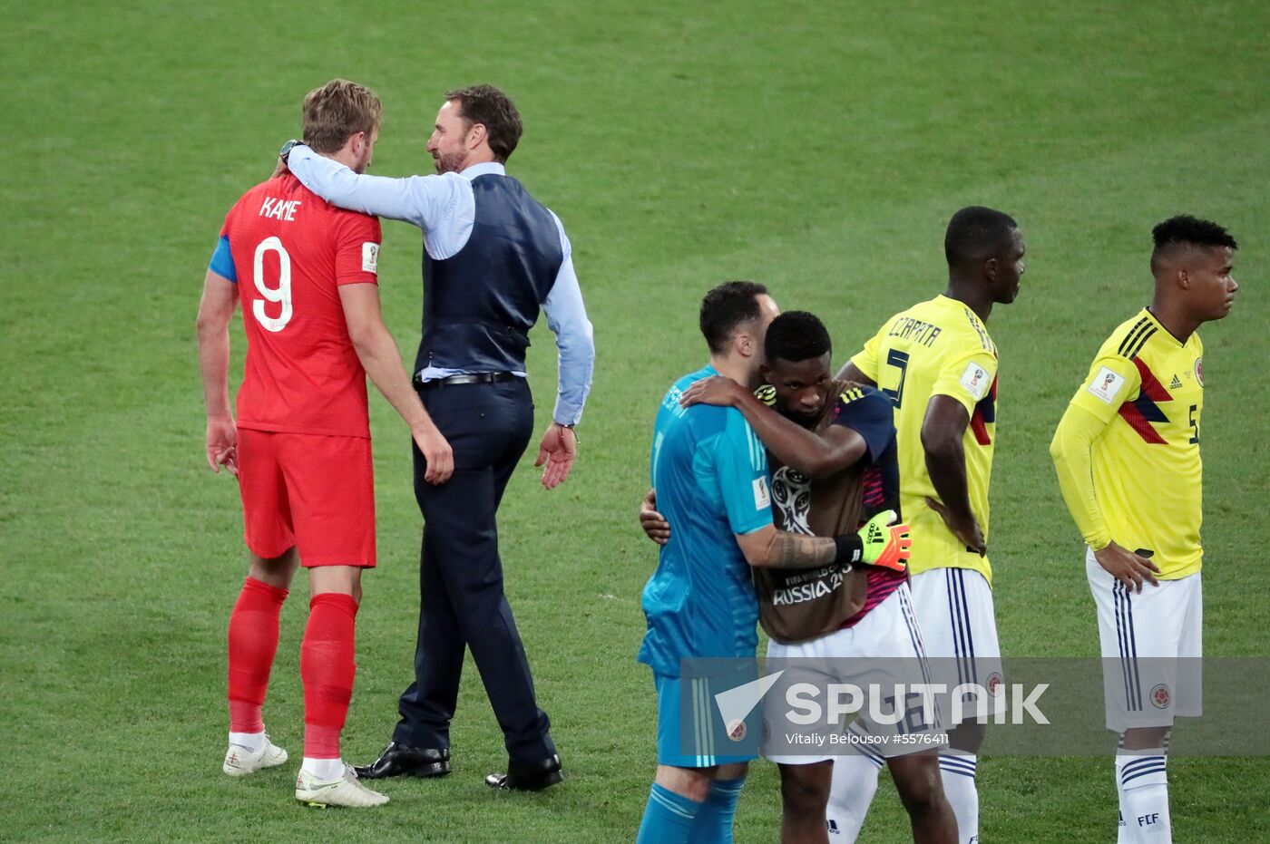 Russia World Cup Colombia - England