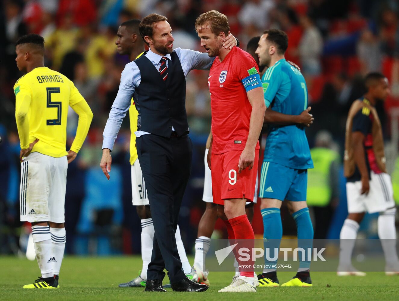 Russia World Cup Colombia - England