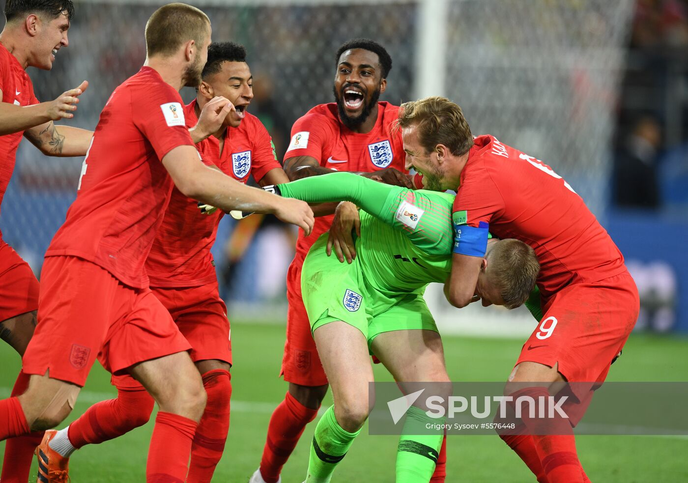 Russia World Cup Colombia - England