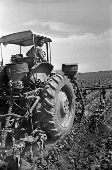 Farm machinery operator Seitmer Kurtmalov