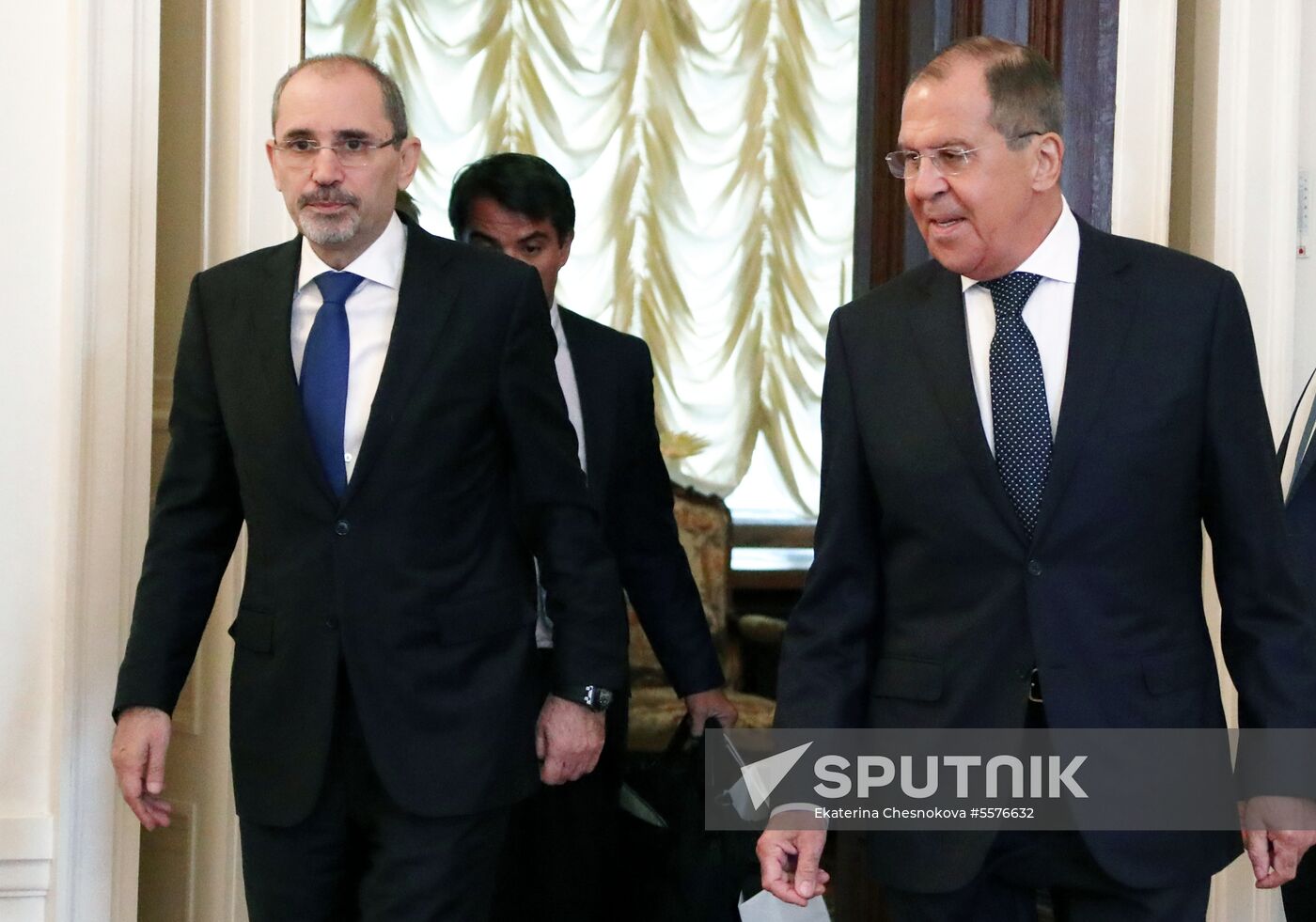 Meeting between foreign ministers of Russia and Jordan
