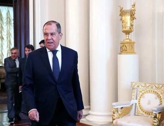 Meeting between foreign ministers of Russia and Jordan