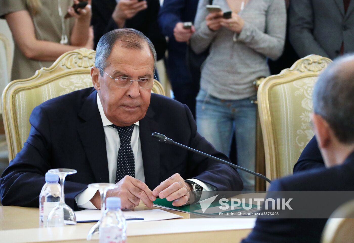 Meeting between foreign ministers of Russia and Jordan